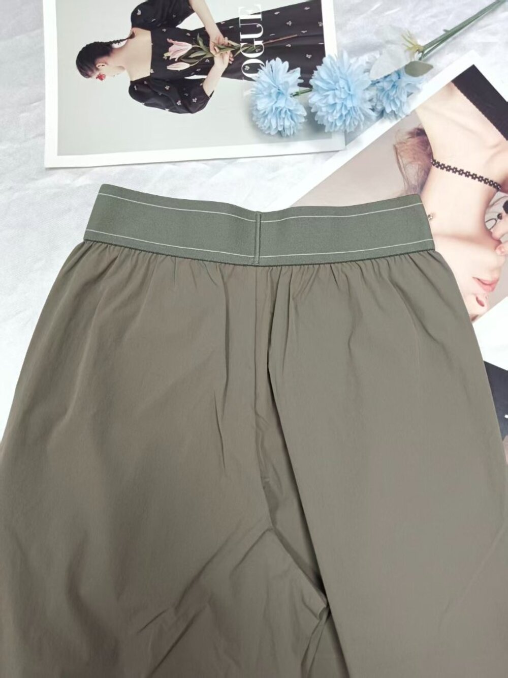 Olive 💚Alo Yoga Suit Up Trouser (Regular)Wide Leg Versatile 😻 - Picture 6 of 7